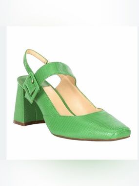 Alex Marie Green Block Ankle Strap Shoes(Size 8.5M)